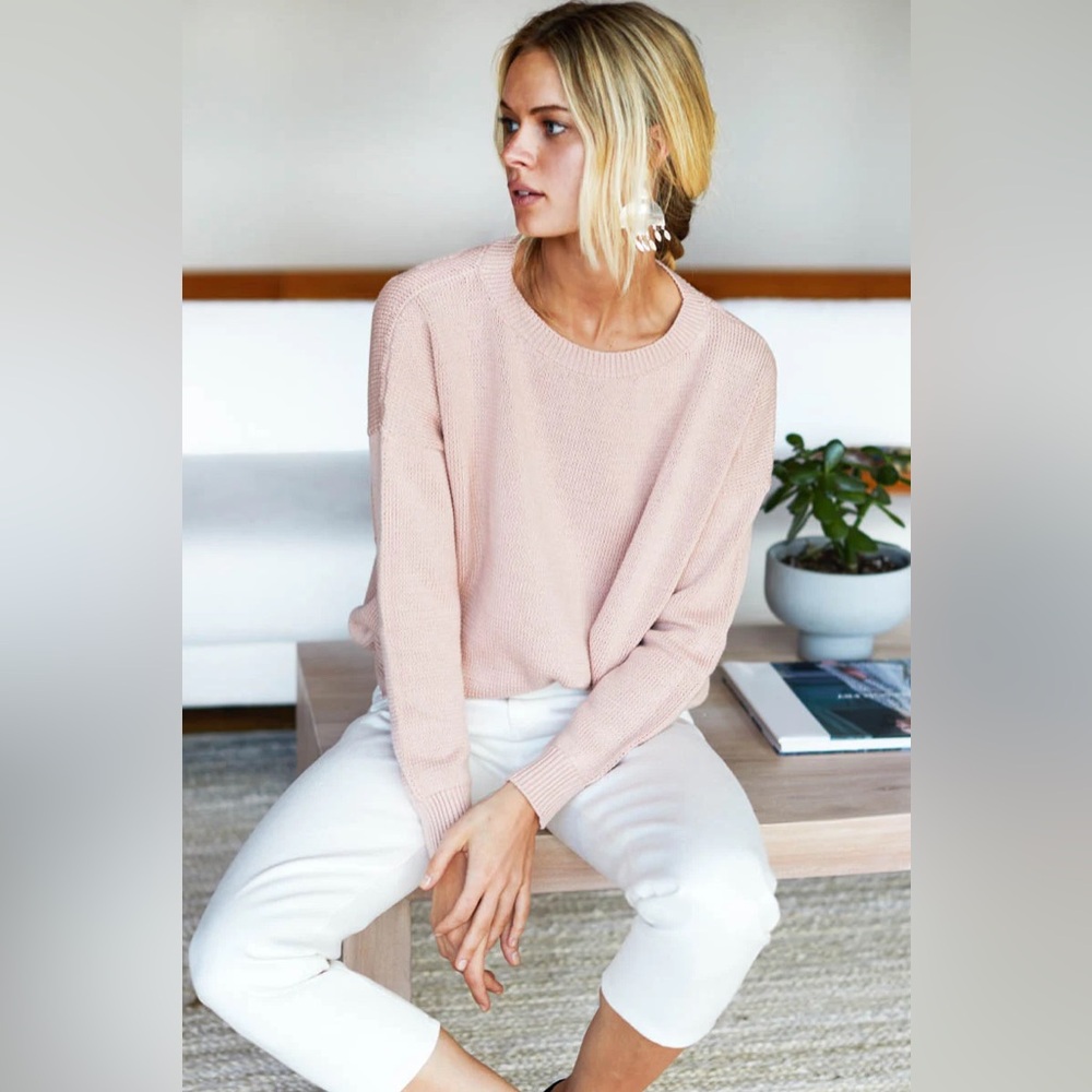 EMERSON FRY CAROLYN SWEATER - MUTED CLAY ORGANIC